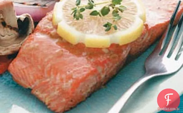 Salmão Marinado Com Citrinos