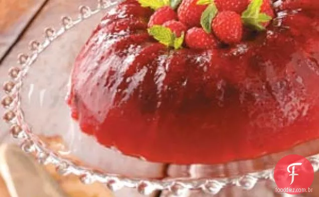 Salada De Gelatina Cran-Framboesa
