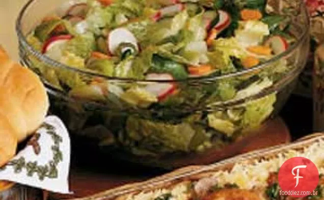 Salada De Jardim Marinada