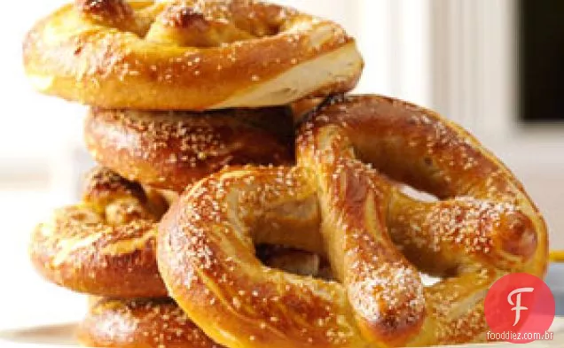 Pretzels De Cerveja Macia