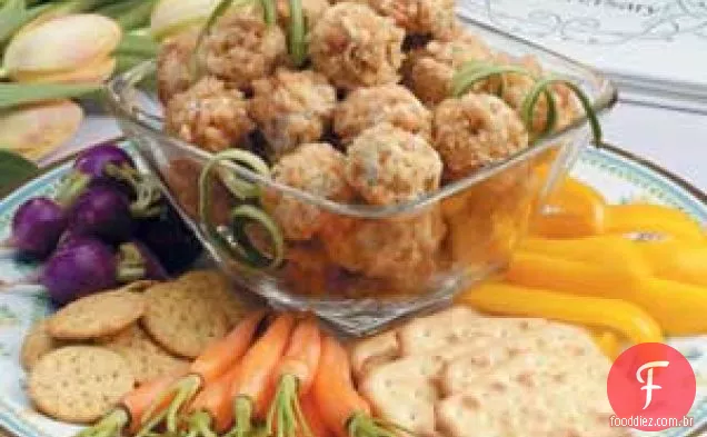 Bolas De Queijo Creme De Presunto