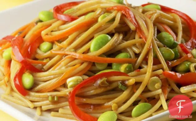 Receita Edamame Lo Mein