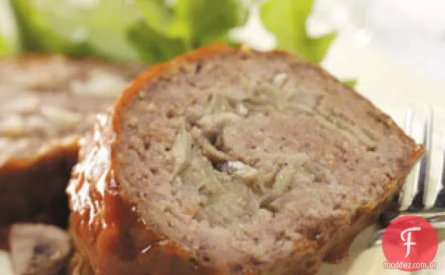 Pão De Carne Recheado Grelhado