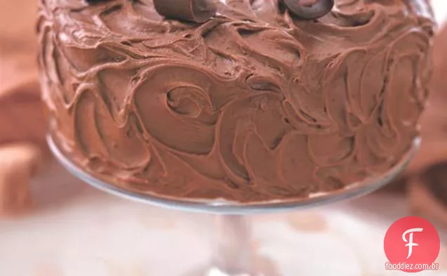 Bolo Chiffon Chocolate Escuro