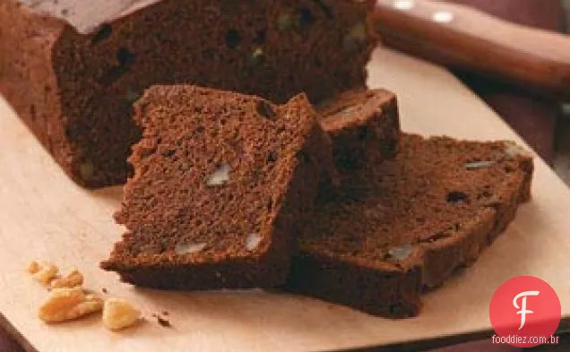 Pão De Banana Com Chocolate