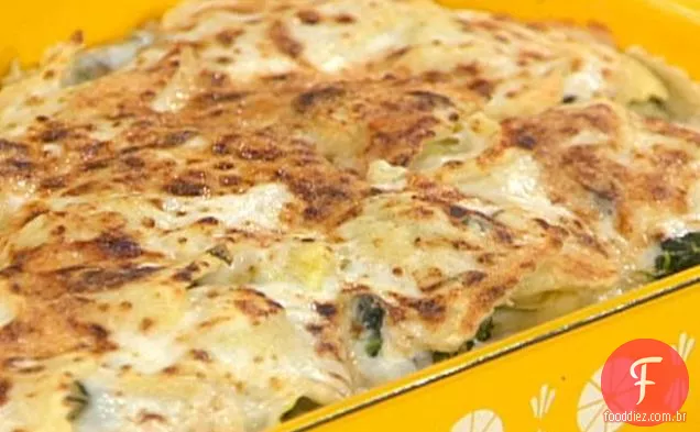 Ravioli-Lasanha-Espinafre-Alcachofra