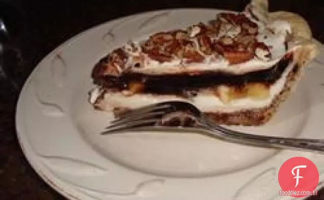 Torta De Banana Com Chocolate