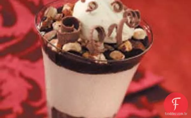 Parfaits De Cheesecake De Avelã