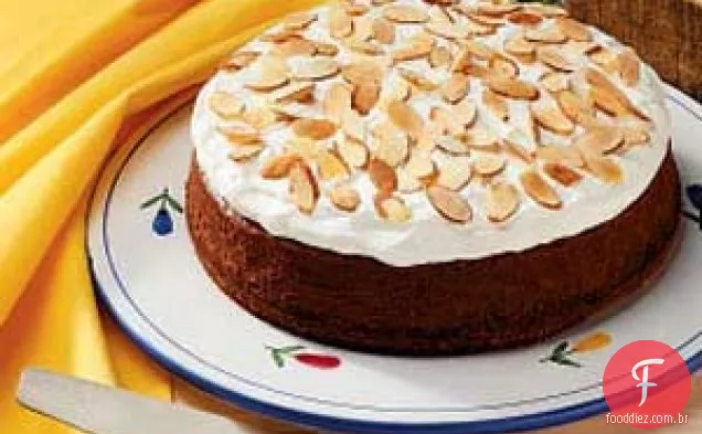 Cheesecake De Chocolate E Amêndoa