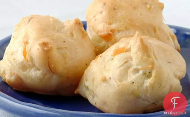 Puffs De Salmão Defumado