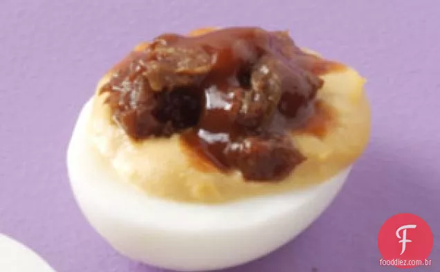 Lone Star Deviled Eggs