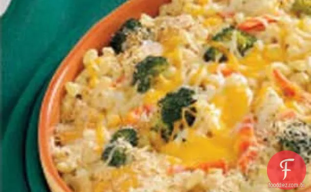 Medley Vegetal Com Queijo