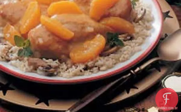 Arroz Assado Com Cogumelos