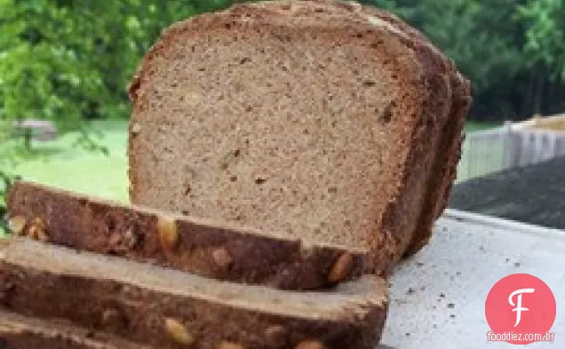 Pão de sementes de abóbora e girassol