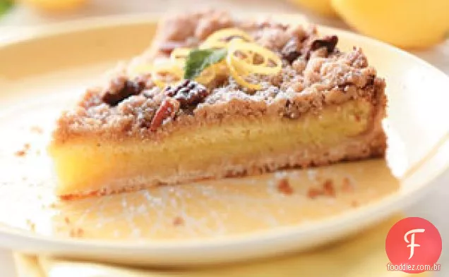 Tarte De Limão Com Cobertura De Streusel
