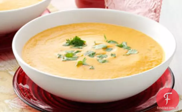 Sopa De Batata-Doce Sherried