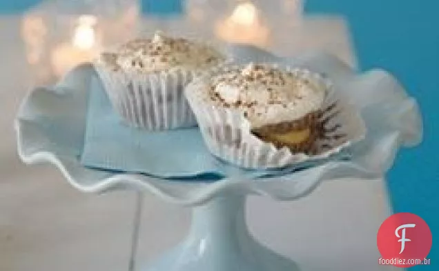 Não Assar Bolinhos De Creme De Chocolate