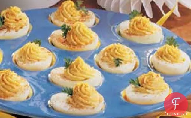 Ovos Cozidos Cremosos