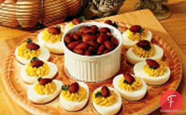 Ovos Cozidos De Amêndoa