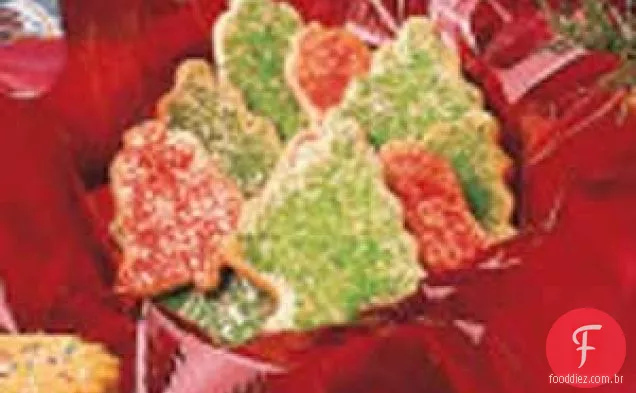 Biscoitos De Natal Recortados