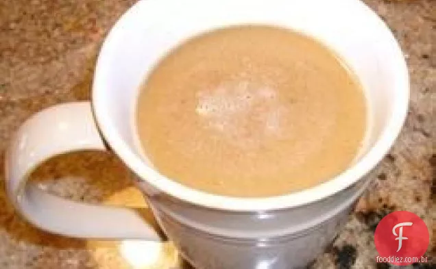 Mistura De Rum Quente Com Manteiga