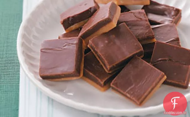 Fudge De Dois Andares Fácil
