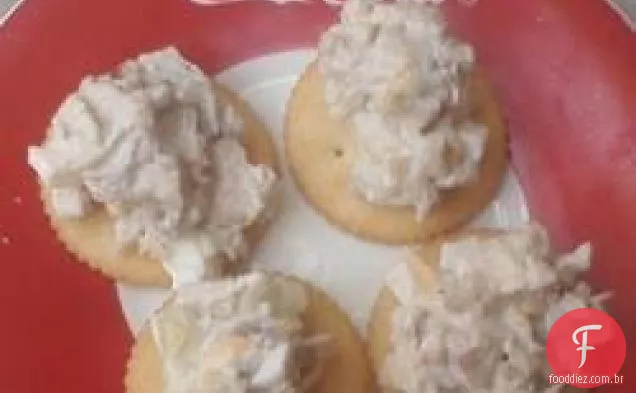 Salada de frango com porta traseira da Nicole