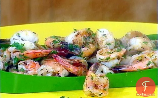 Camarão Com Alho Picante De 4 Minutos