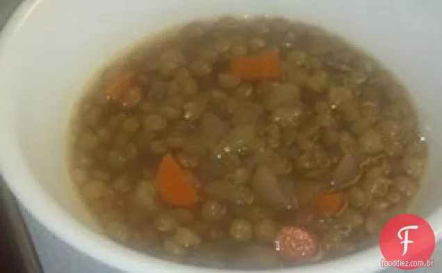 Sopa De Lentilha Picante