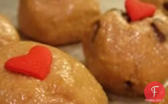 Bolas VII de manteiga de amendoim