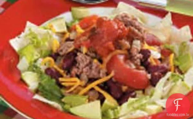 Jantar de Taco em uma tigela