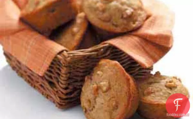 Muffins De Banana E Nozes
