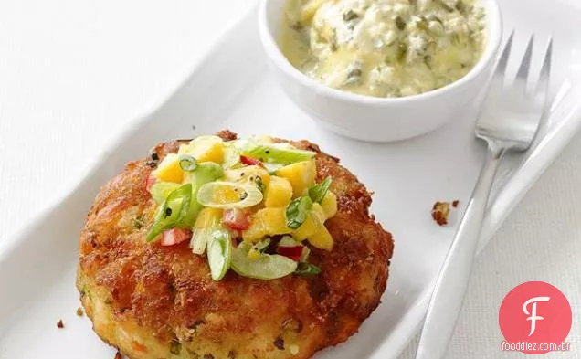 Bolos De Salmão Ao Curry