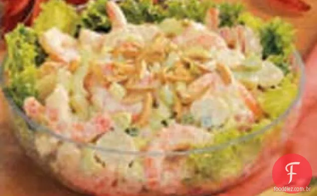 Salada De Camarão Ao Curry