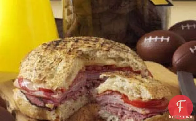 Sanduíche De Festa Focaccia