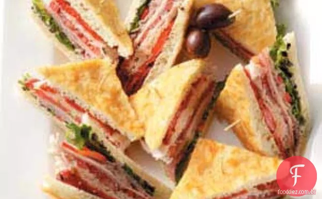Sanduíches Focaccia