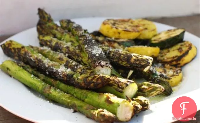 Espargos Parmesão Grelhados