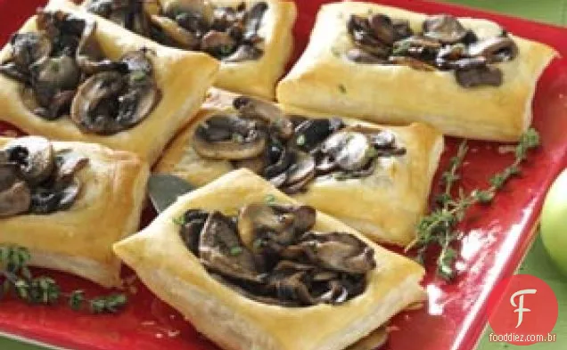 Tortinhas Mistas De Cogumelos