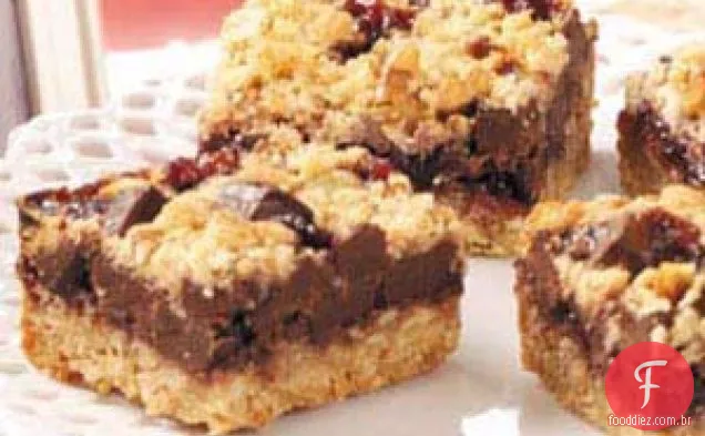 Chocolate Framboesa Quadrados