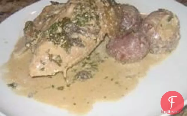 Frango Com Salsa Para Fogão Lento