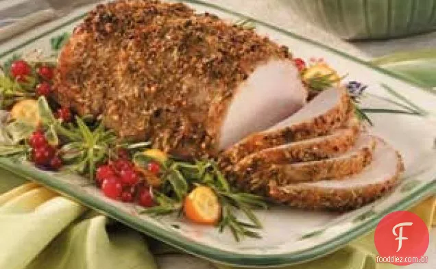 Carne De Porco Assada Na Toscana
