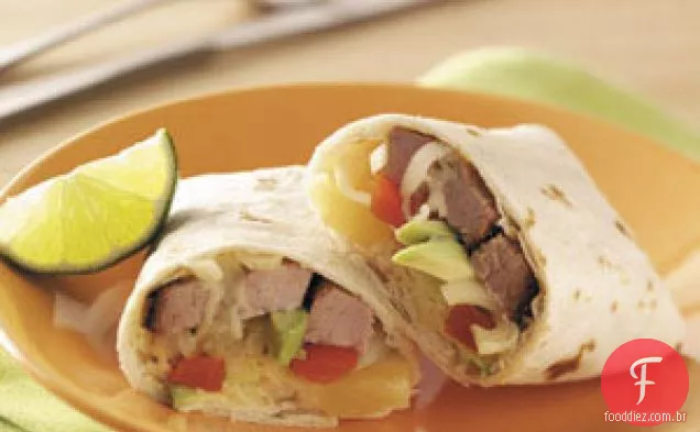 Fajitas De Lombo De Porco