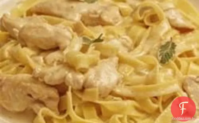 Frango De Fogão Lento Alfredo