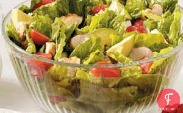 Salada De Peru Com Abacate