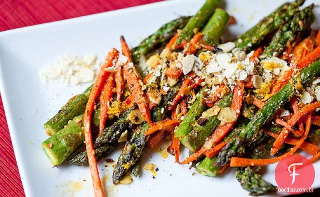 Chili Almond Asparagus