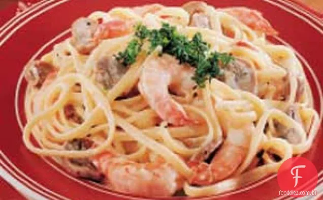 Fettuccine De Frutos Do Mar