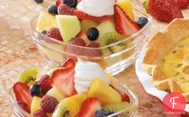 Maple Cream Fruit Topping