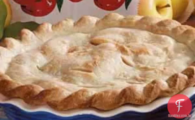 Torta De Maçã Dourada
