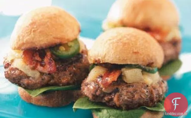 Sliders De Carne Havaiana