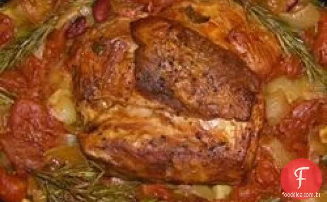 Assado Fácil Da Carne De Porco